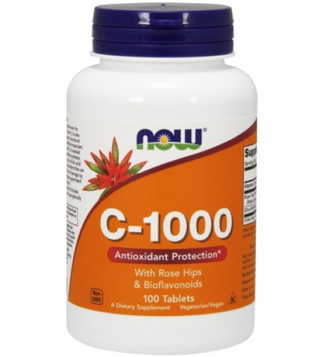 Витамины и минералы NOW Vitamin C-1000 with...