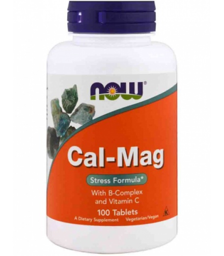Витамины и минералы NOW Cal-Mag Stress