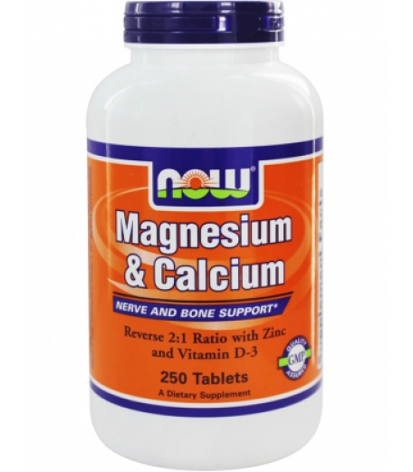 Витамины и минералы NOW Mag & Calcium...