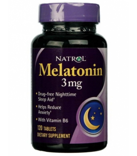 Здоровый сон Natrol Melatonin 3 мг