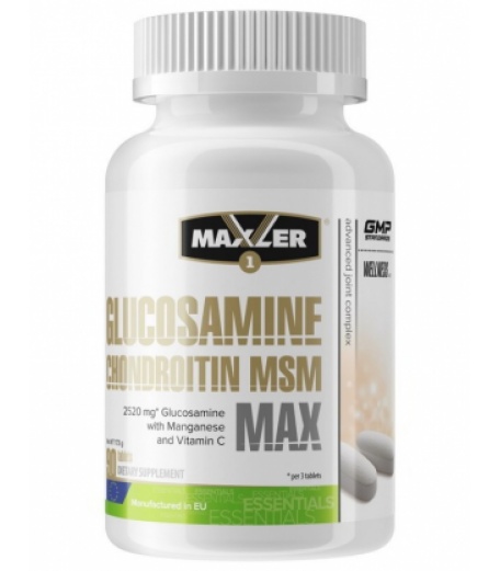 Глюкозамин хондроитин МСМ Maxler Glucosamine-Chondroitin-MSM MAX
