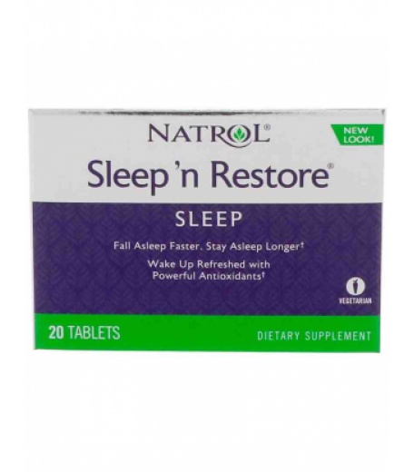Здоровье и долголетие Natrol Sleep 'n Restore