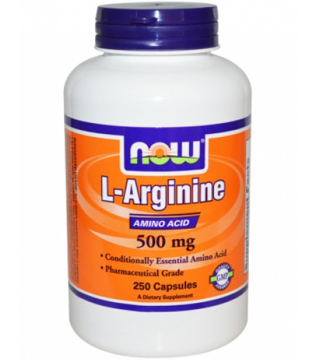 Аминокислоты NOW L-Arginine 500 mg