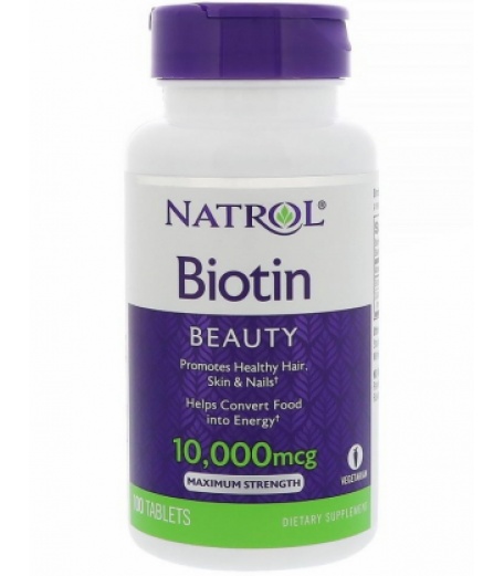 Отдельные витамины Natrol Biotin 10 000 мкг