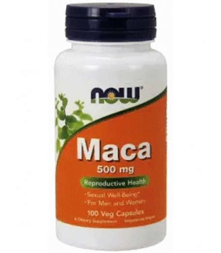 Повышение тестостерона NOW Maca 500 mg