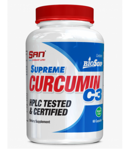 Здоровье и долголетие SAN Supreme Curcumin C3