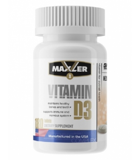 Отдельные витамины Maxler Vitamin D3