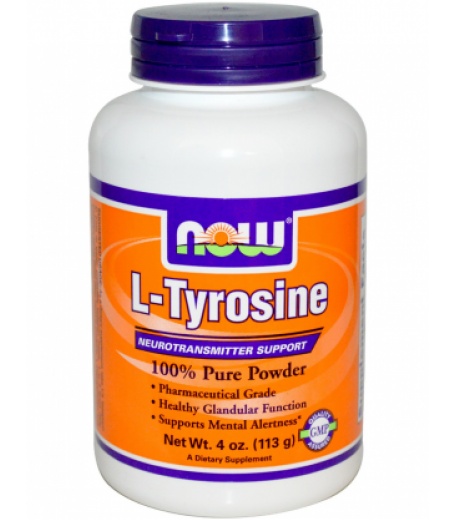 Аминокислоты NOW L-Tyrosine Powder