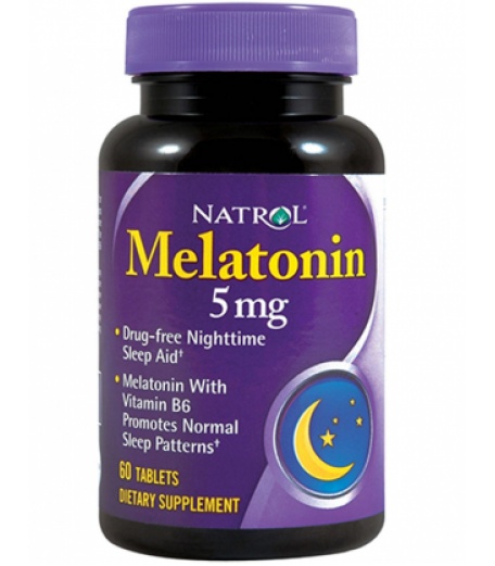 Здоровый сон Natrol Melatonin 5 мг