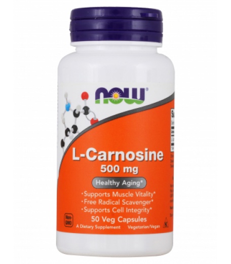 Аминокислоты NOW L-Carnosine 500 мг.