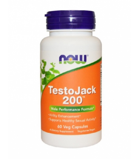 Повышение тестостерона NOW Testo Jack 200
