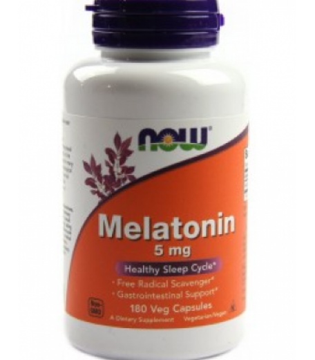 Здоровье и долголетие NOW Melatonin 5 mg
