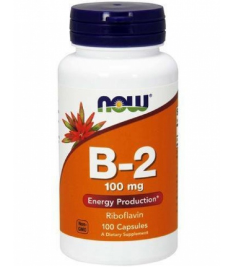Витамины и минералы NOW Vitamin B-2 100...