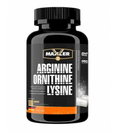 Отдельные аминокислоты Maxler Arginine-Ornithine-Lysine