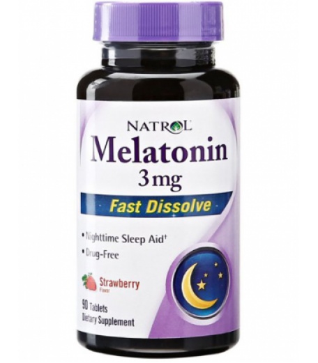 Здоровье и долголетие Natrol Melatonin 3 мг...