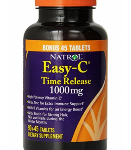 Витамино-минеральные комплексы Natrol Easy-C 1000 мг Time...