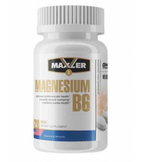 Витамино-минеральные комплексы Maxler Magnesium B6 (Таблетки (...