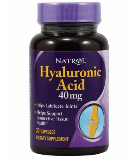 Суставы и связки Natrol Hyaluronic Acid 40...