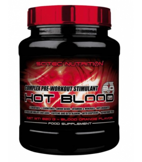 Предтренировочные комплексы Scitec Nutrition Hot Blood 3.0